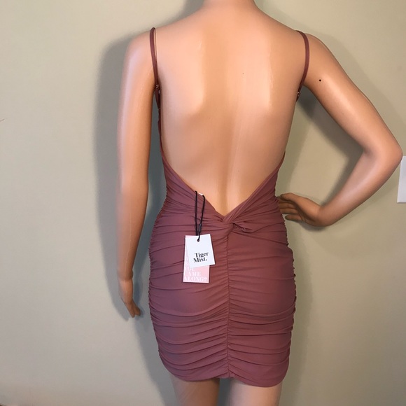 NWT Tiger Mist Dusty Pink Dress - Picture 3 of 4